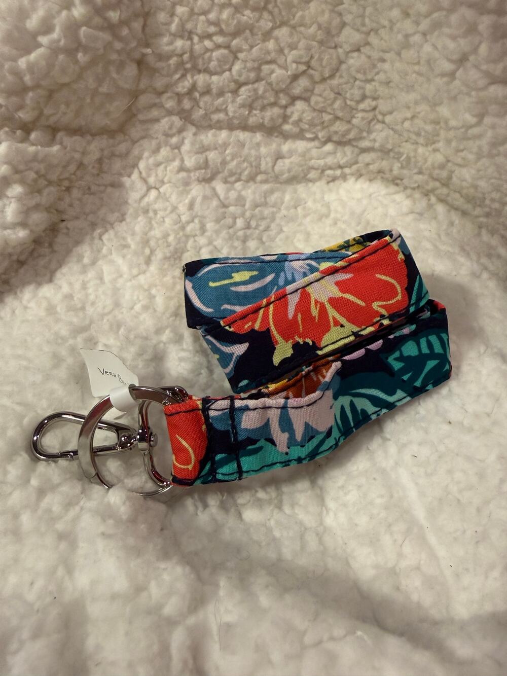 Vera Bradley Wide Lanyard - Happy Blooms